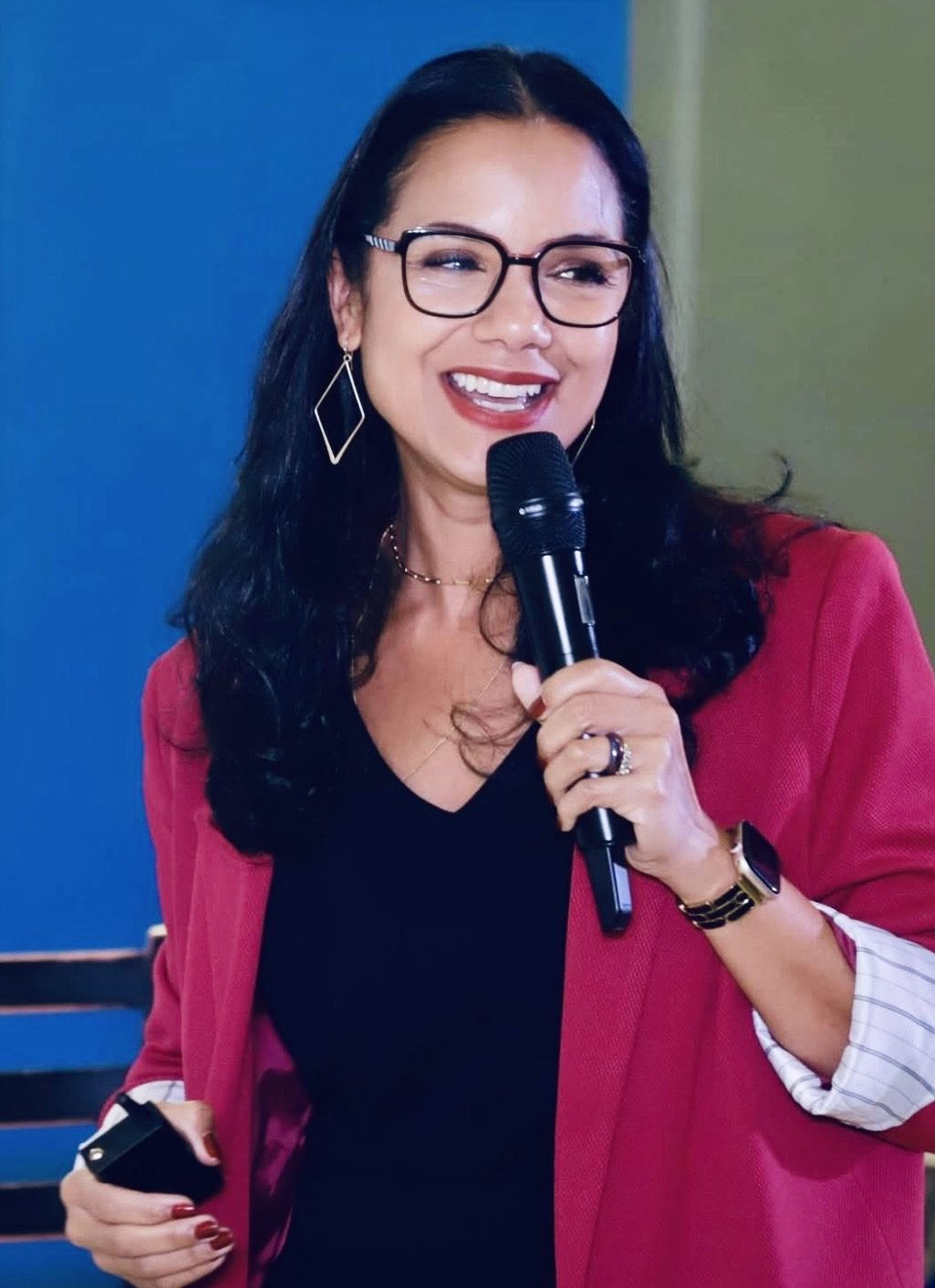 Clarissa M. Rodriguez speaking